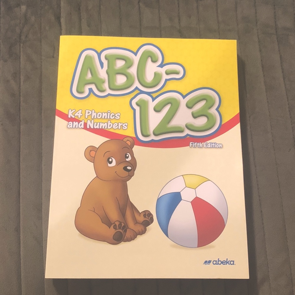 Abeka ABC-123 WorkBook